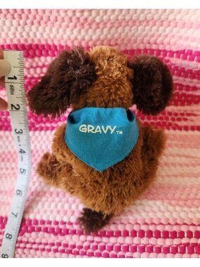 Ty Beanie Baby "Gravy" The Dog Bob Evans Exclusive Plush